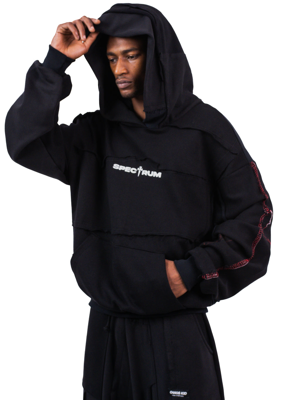 Spectrum Patchwork Hoodie