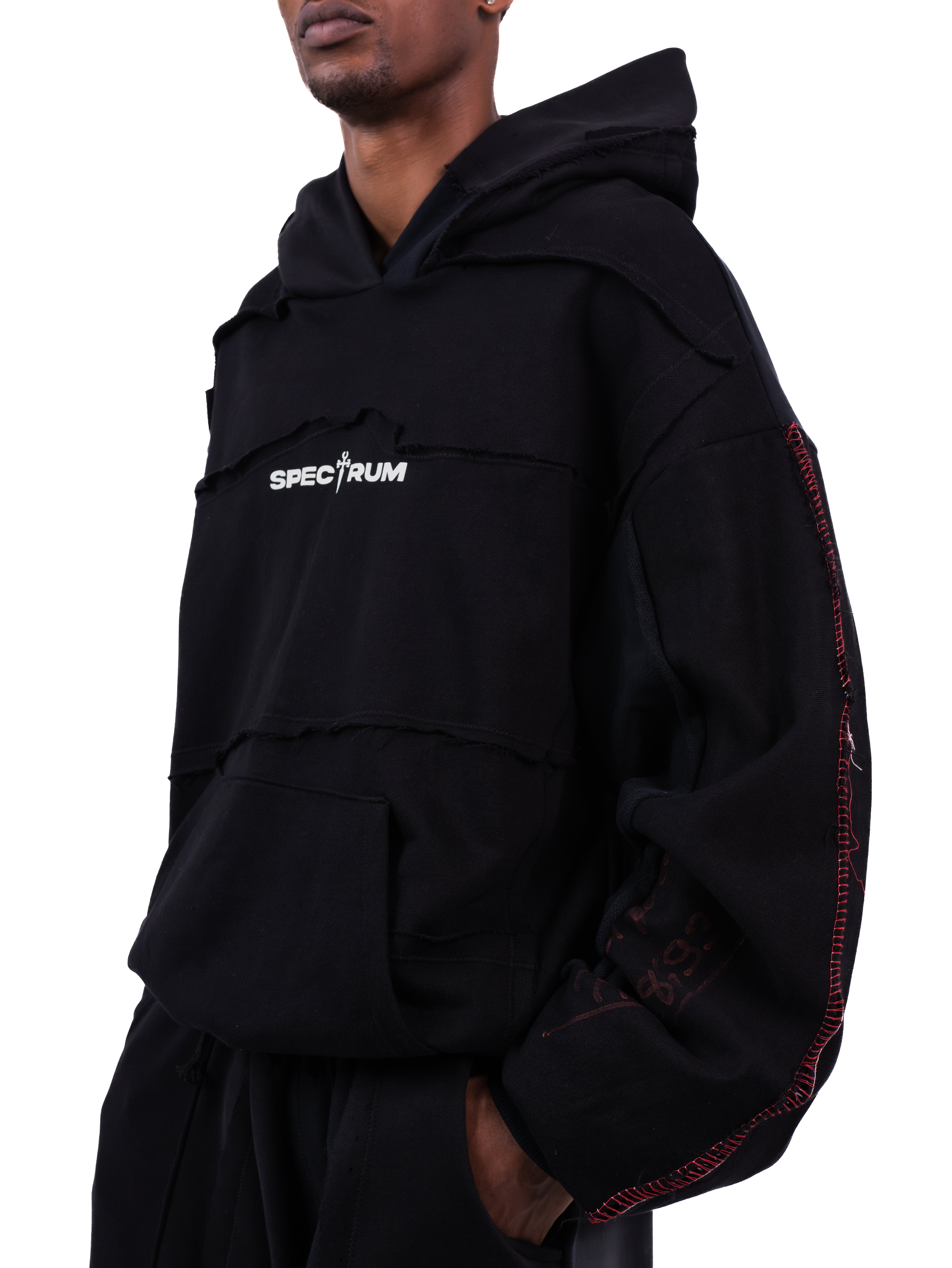 Spectrum Patchwork Hoodie