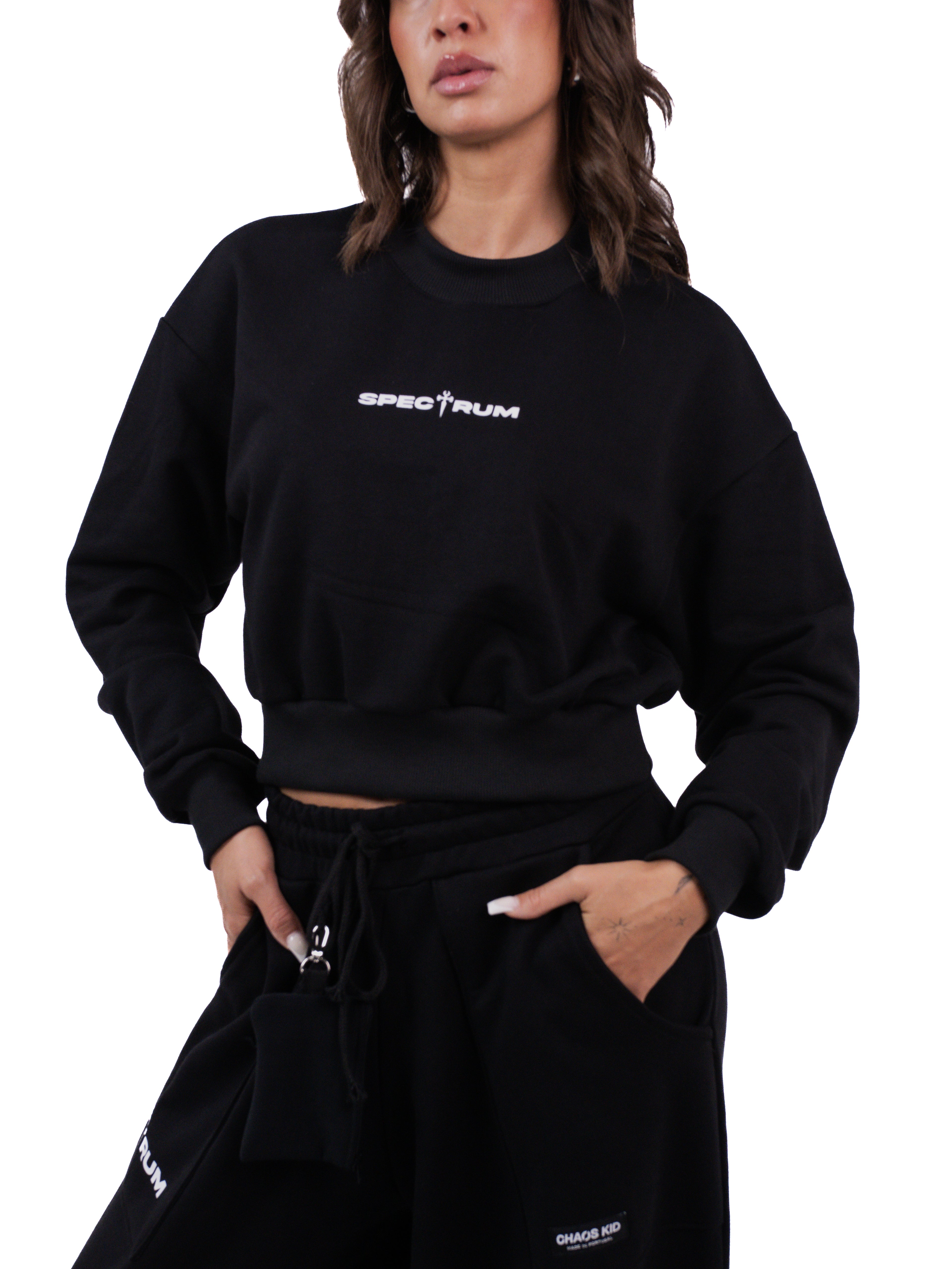 Spectrum Basic Cropped Sweatshirt